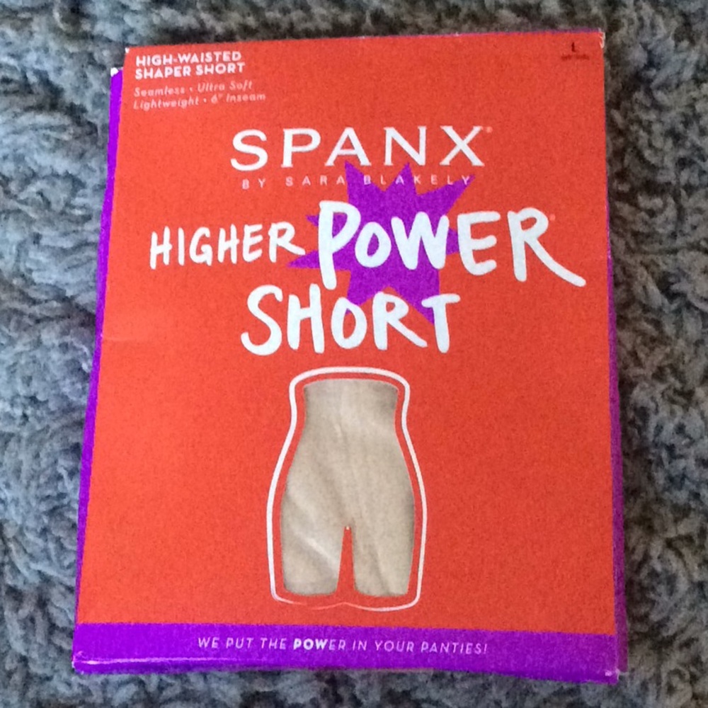 SPANX higher power shorts